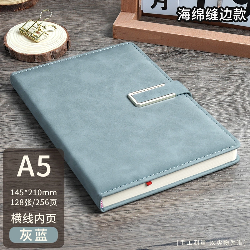 PU leather notebook finish